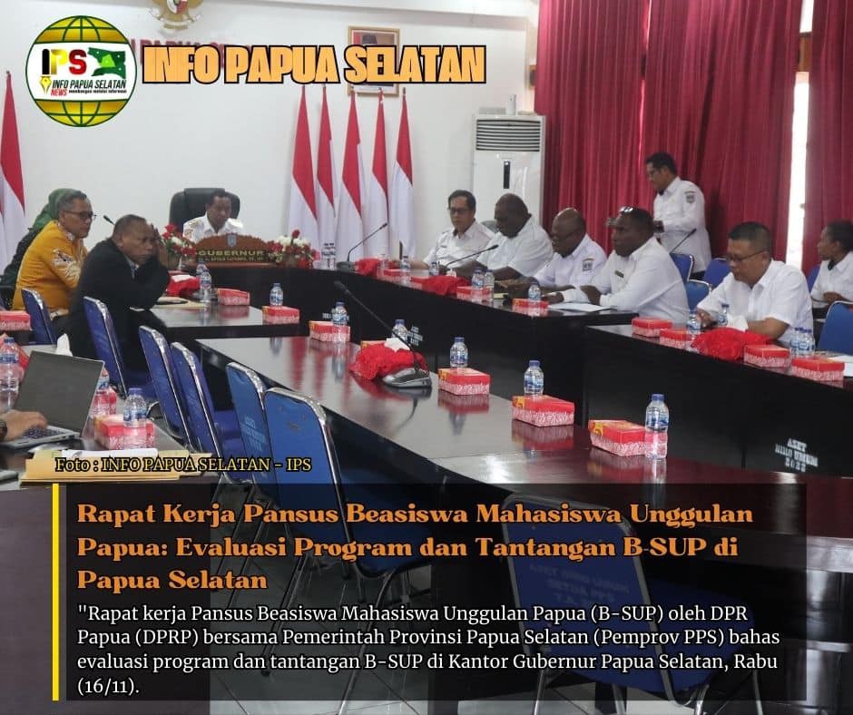 Rapat Kerja Pasus Beasiswa Mahasiswi Unggulan Papua : Evaluasi Program dan Tentangan B-SUP di Papua 