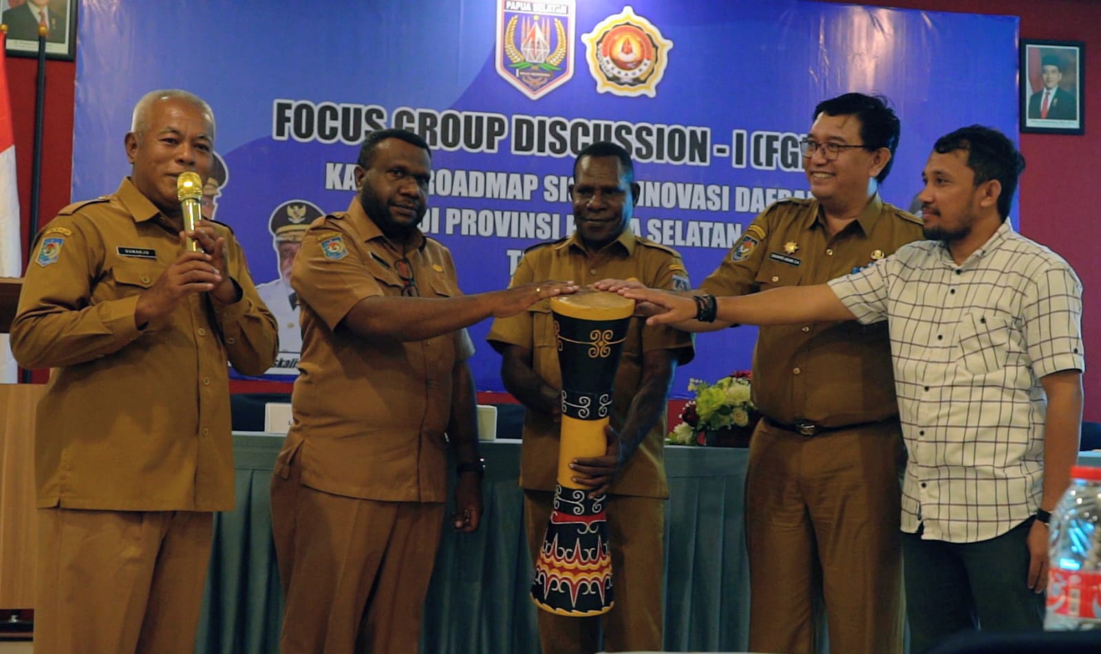 Buka FGD, Sunarjo Minta Bapperida Papua Selatan Ramu Inovasi Daerah Untuk Pembangunan