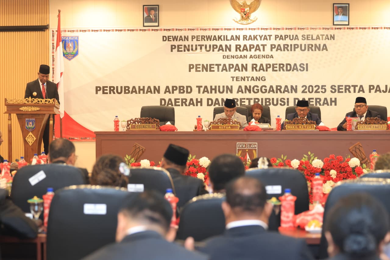 Pemprov Papua Selatan Apresiasi Penetapan Perdasi RTRW 2025-2044