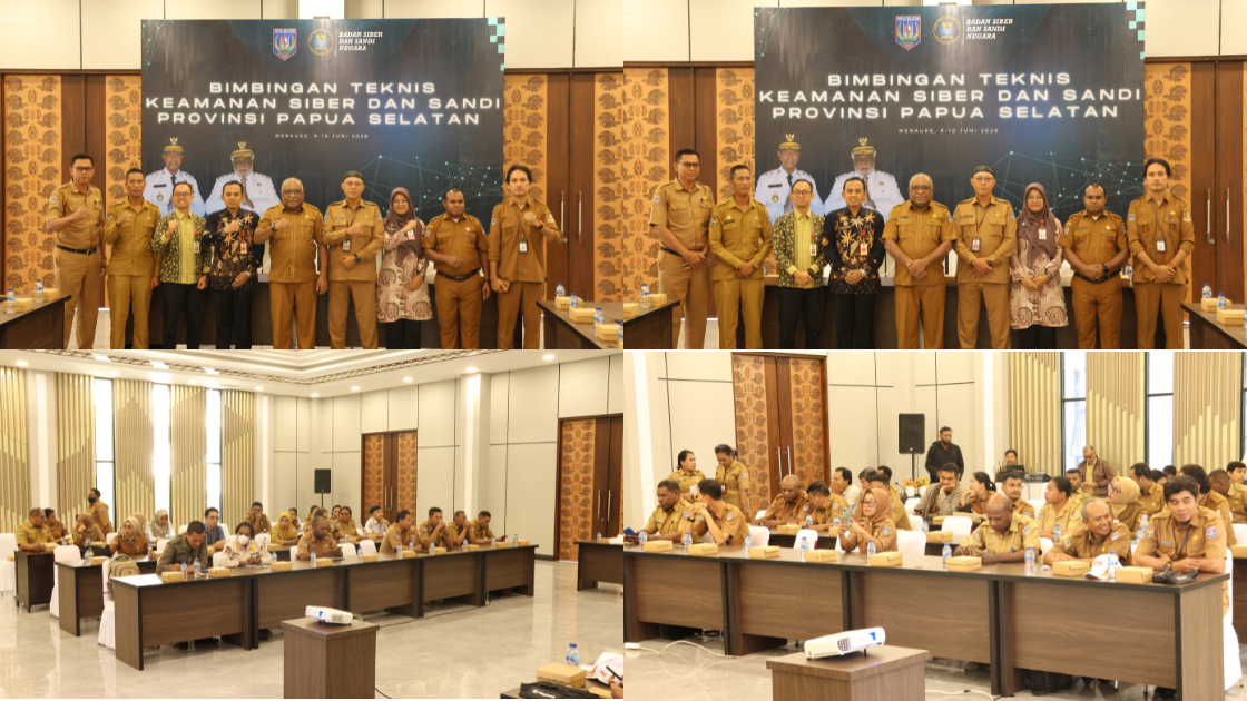 Bimtek Keamanan Siber dan Sandi Perkuat Transformasi Digital Papua Selatan